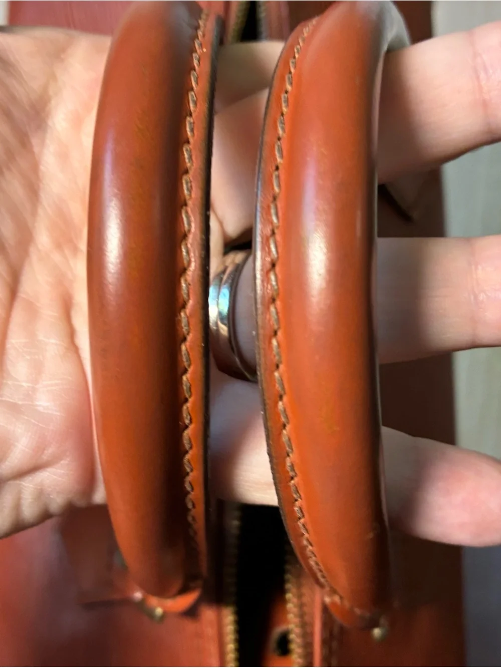 Louis Vuitton Epi Speedy 36 Satchel with Matching Wallet